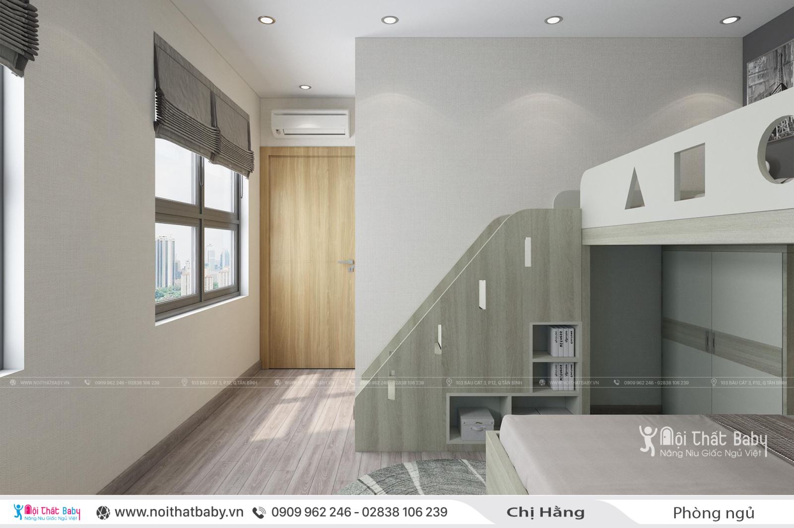 Thiết kế nội thất Duplex căn hộ Emerald Celadon City 117m2